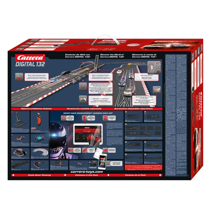  Carrera 30043 Inferno of Speed, Digital 132 Set  con luces 5