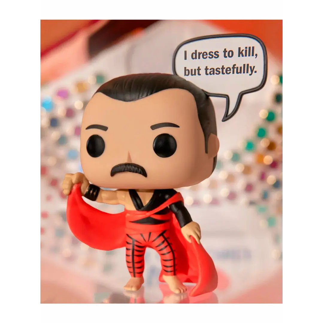 Figura Colección  Funkopop! Rocks Freddie Mercury 2