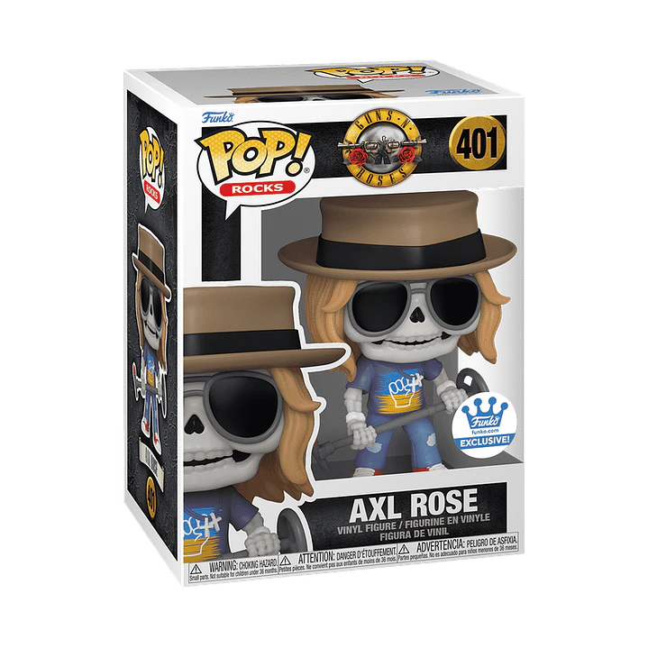 Figura Colección  Funkopop! Guns N Roses Axl Skelet 2