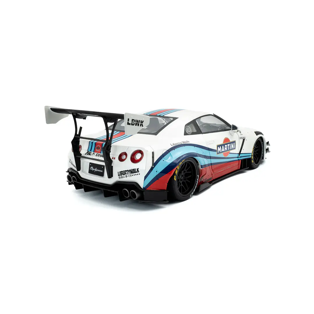 Carro Colección  Nissan Gtr -R35 Liberty Walk 1/18 5