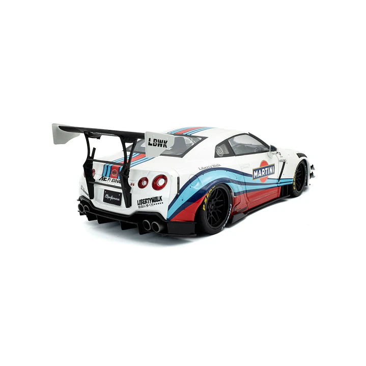 Carro Colección  Nissan Gtr -R35 Liberty Walk 1/18 5