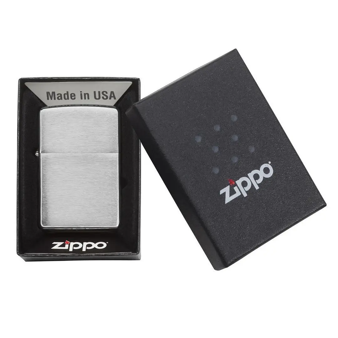  Zippo Brushed Chrome Classic 1