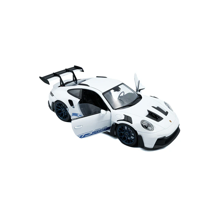 Carro Colección  Porsche 911 Gt3Rs White & Blu  1/18 2