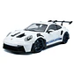 Carro Colección  Porsche 911 Gt3Rs White & Blu  1/18 - Miniatura 1