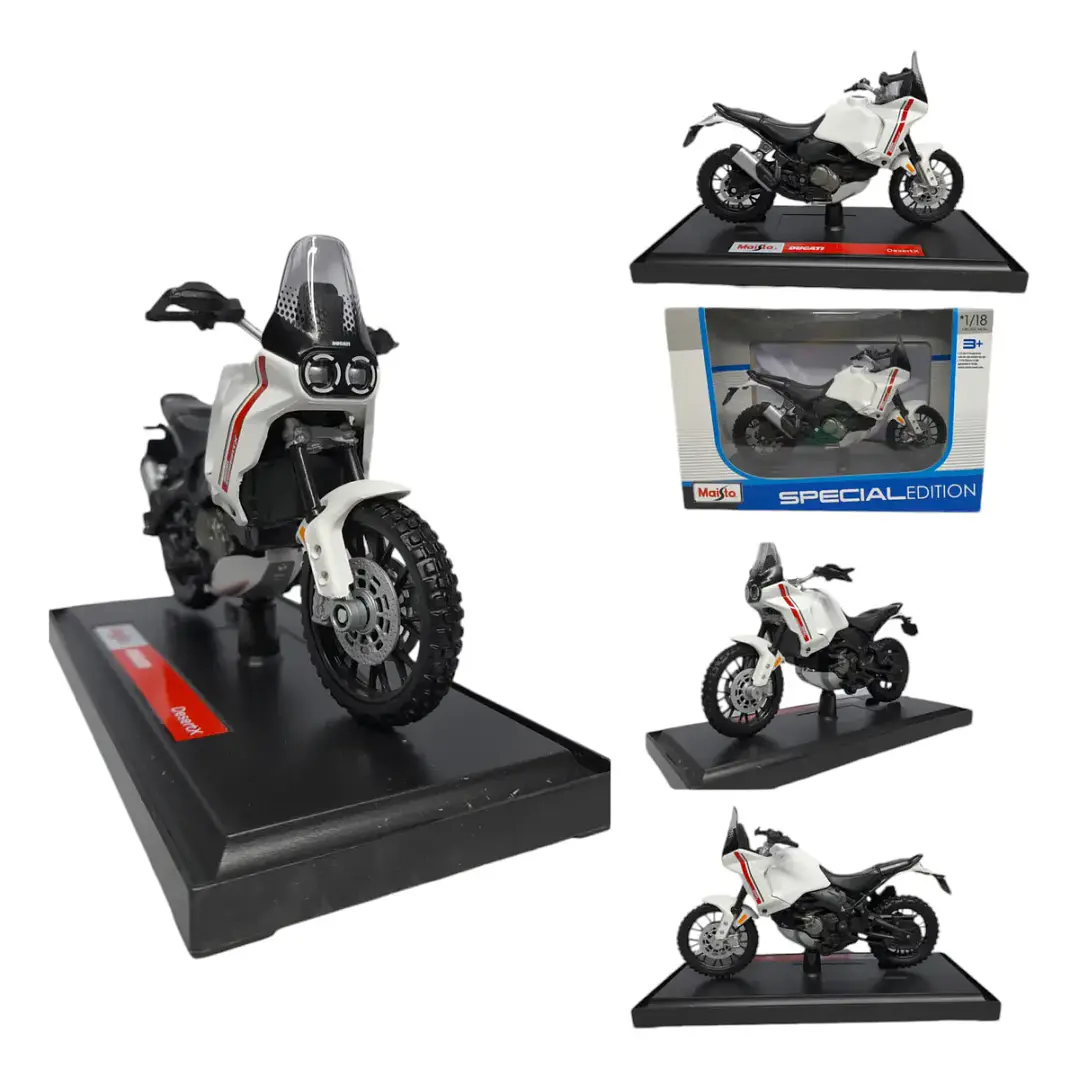  Motocicleta  Ducati Desertx 1/18 5