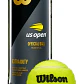  Bola Tenis Wilson Us Open Tapa Neg - Miniatura 1