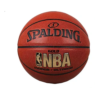  Balon Basquet Spalding Nba Gold Cuero