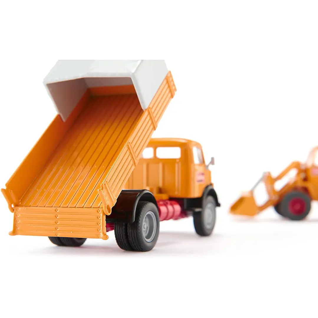 Unimog de colección Mercedes-Benz 710 Kramer 411 1/50 4