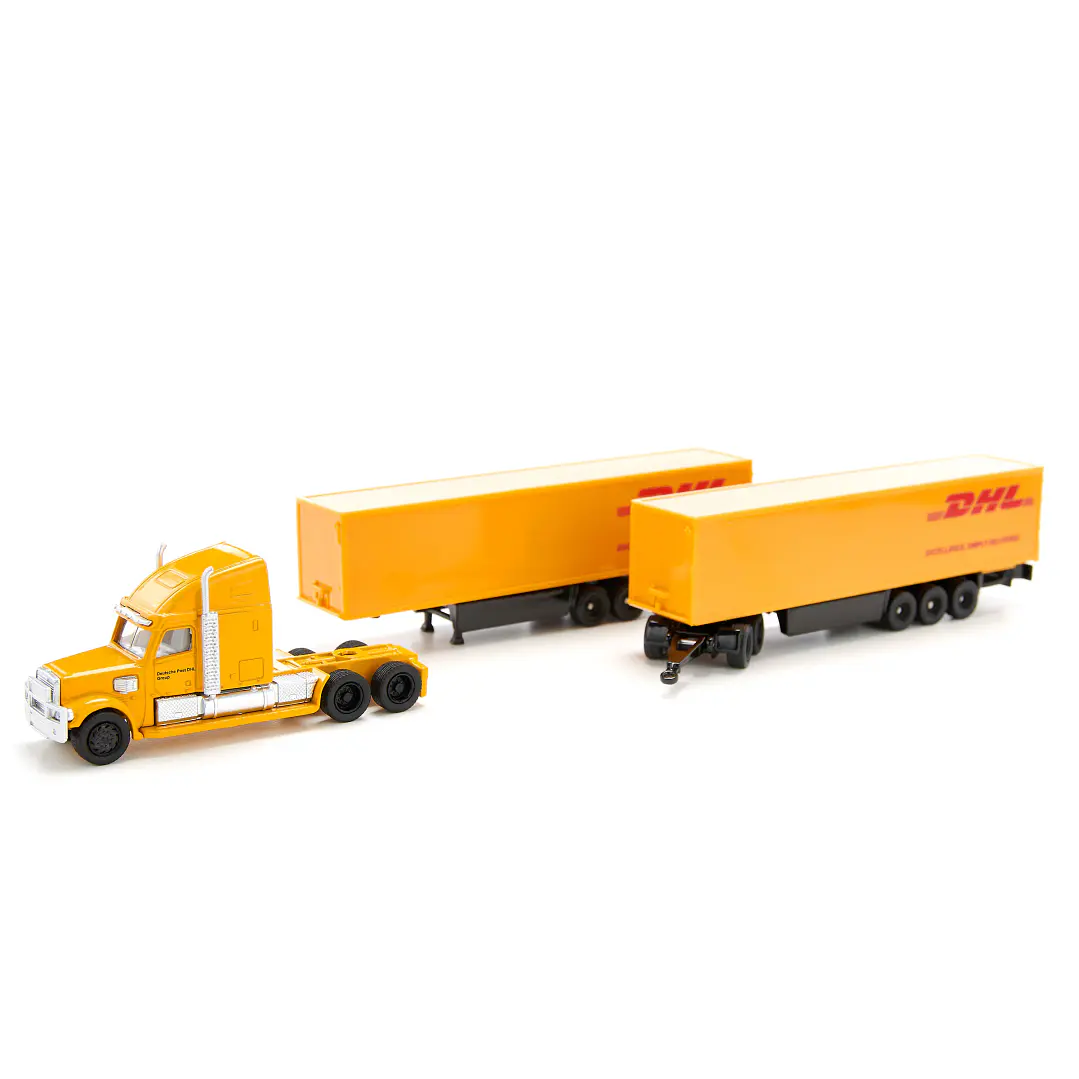 Tractomula  Freightliner DHL  Road Train 1/87 3