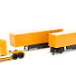 Tractomula  Freightliner DHL  Road Train 1/87 - Miniatura 3