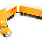 Tractomula  Freightliner DHL  Road Train 1/87 - Miniatura 6