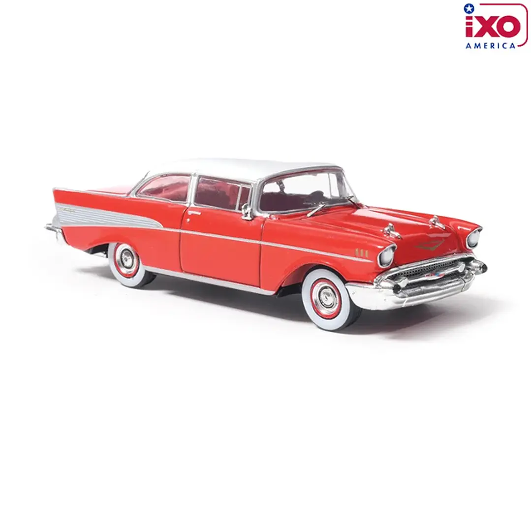 Carro Colección  Chevrolet 1957 Bel Air Sedan 1/64 3