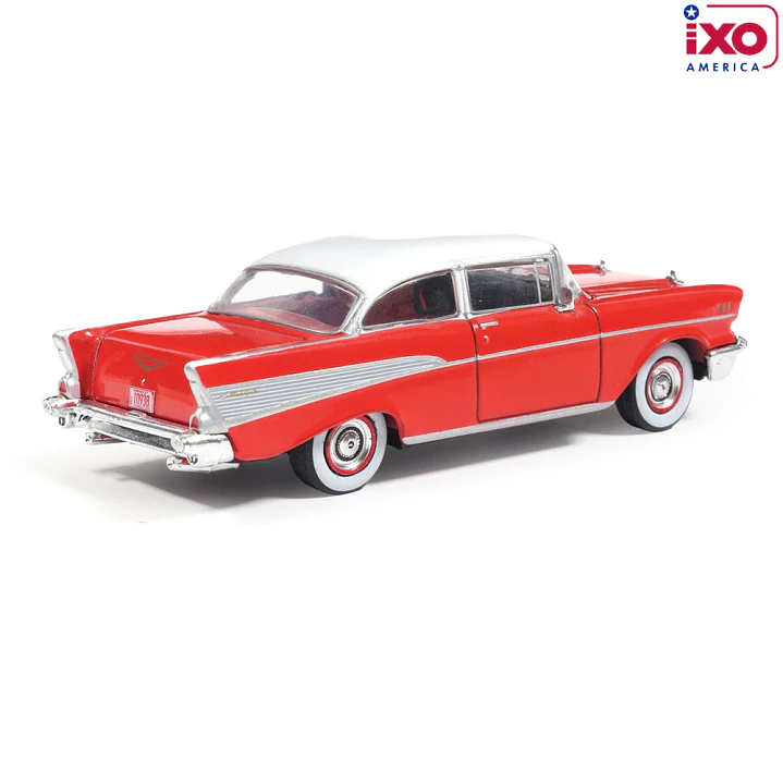 Carro Colección  Chevrolet 1957 Bel Air Sedan 1/64 4