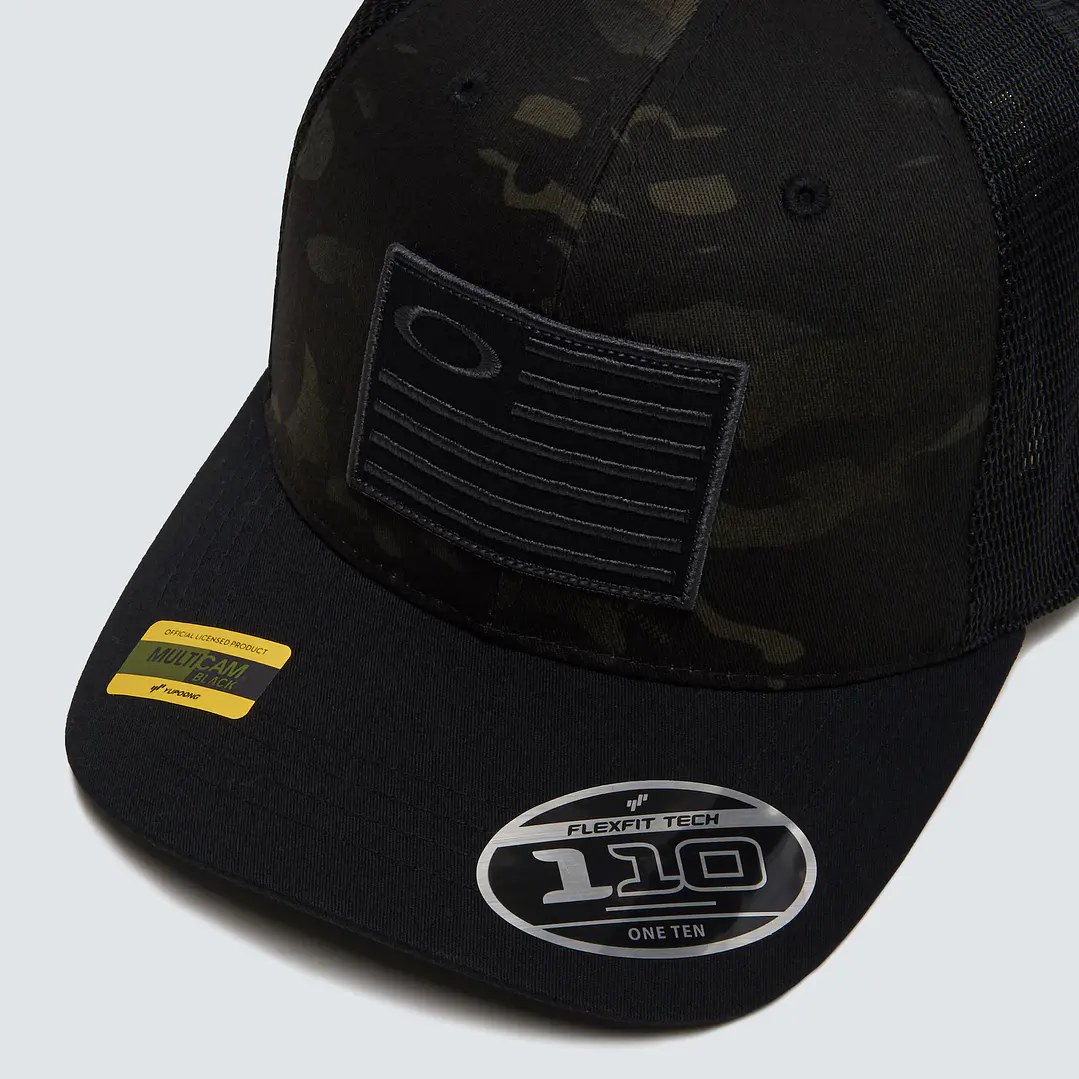  Gorra Si Multicam Flag 110 Black 1