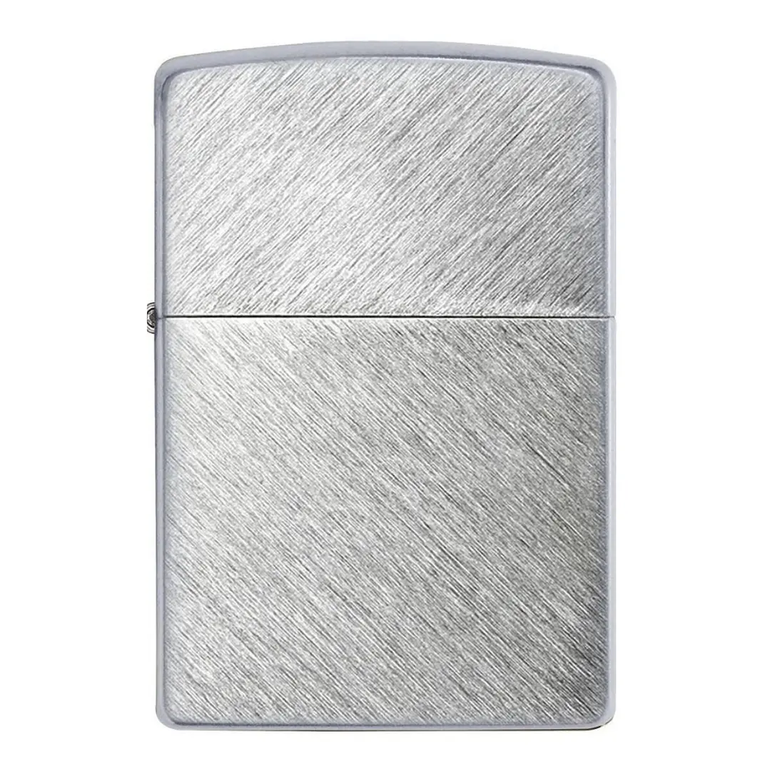  Zippo Cromo, cepillado en diagonal 1