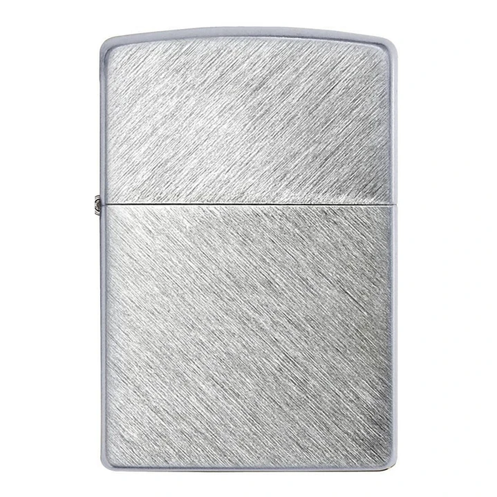  Zippo Cromo, cepillado en diagonal 1