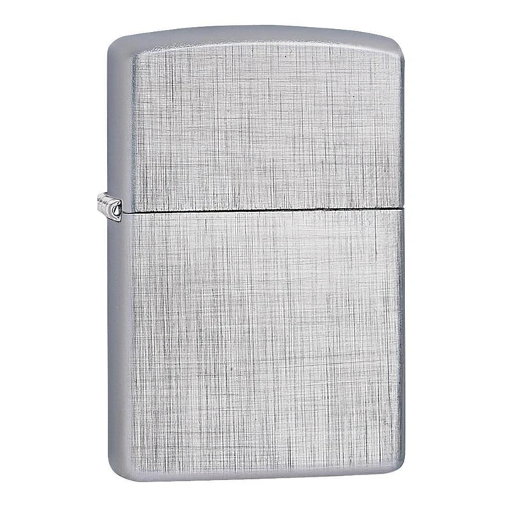  Zippo Cromo Cepillado Tejido 1
