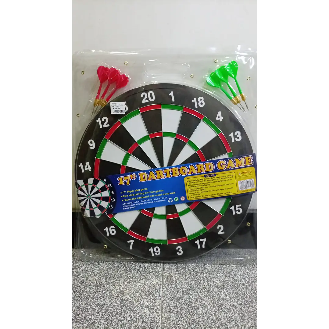  Tablero Tiro Blanco Blister 17 Pg 2