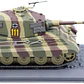 Vehículo Colección tanque Pz .Kpfw Vi Tiger Ii Ausf B 1/43 - Miniatura 1