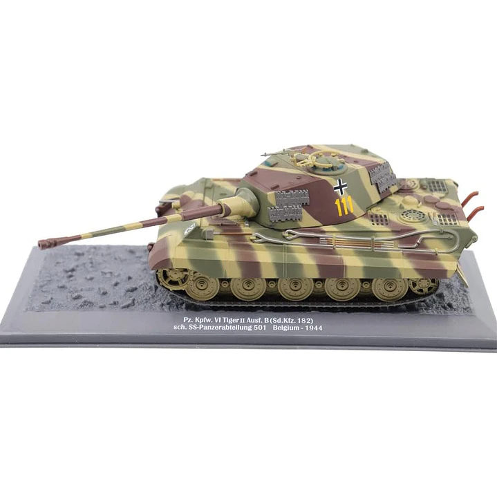 Vehículo Colección tanque Pz .Kpfw Vi Tiger Ii Ausf B 1/43 4
