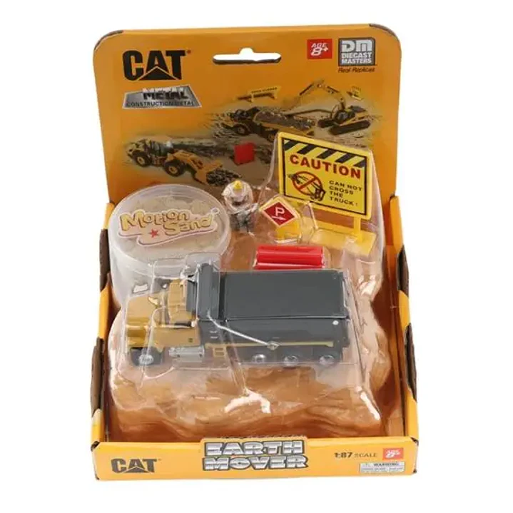 Vehículo Colección  Volqueta Caterpillar Con Accesorios 1/87 1