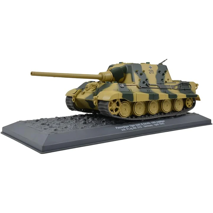 Vehículo Colección  German Sdkfz 186 Jagdpanzer Vi 1/43 1