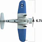 Avión Colección  F4U -1A Corsair - Miniatura 3