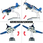 Avión Colección  F4U -1A Corsair - Miniatura 2