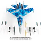 Avión Colección  JC Wings Ukrainian Air Force Sukhoi Su-27 Flanker JCW-72-SU27-012 - Miniatura 2