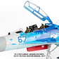 Avión Colección  JC Wings Ukrainian Air Force Sukhoi Su-27 Flanker JCW-72-SU27-012 - Miniatura 4