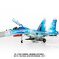 Avión Colección  JC Wings Ukrainian Air Force Sukhoi Su-27 Flanker JCW-72-SU27-012 - Miniatura 8