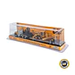   Camion Con Motoniveladora Cat 1/87 - Miniatura 3