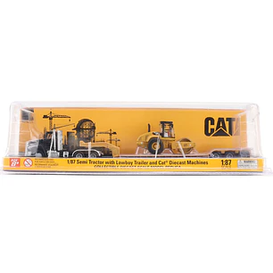    Camion + Compactad-Patas Cat  1/87