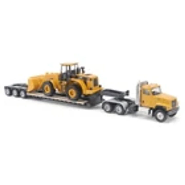  Camion Con Cargador Cat 1/87 2