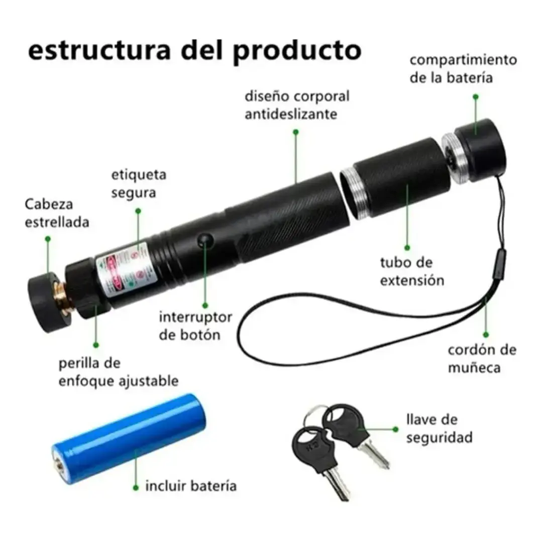  Laser Recargable YL301 2