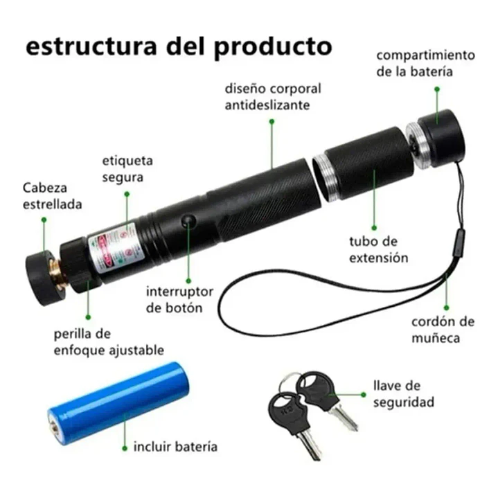  Laser Recargable YL301 2