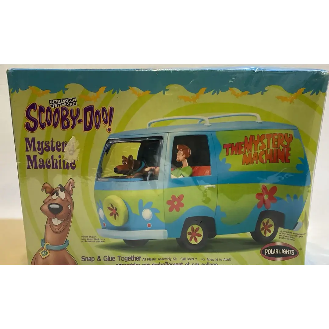 Vehículo para Armar No Nuevo Scooby Doo Mystery Machine 1/25 1