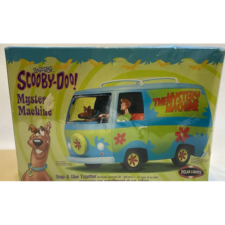 Vehículo para Armar No Nuevo Scooby Doo Mystery Machine 1/25 1