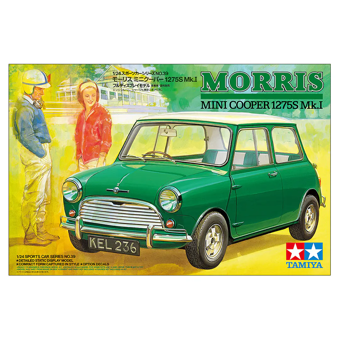 Vehículo para Armar No Nuevo Mini Cooper 1275 1/24 1