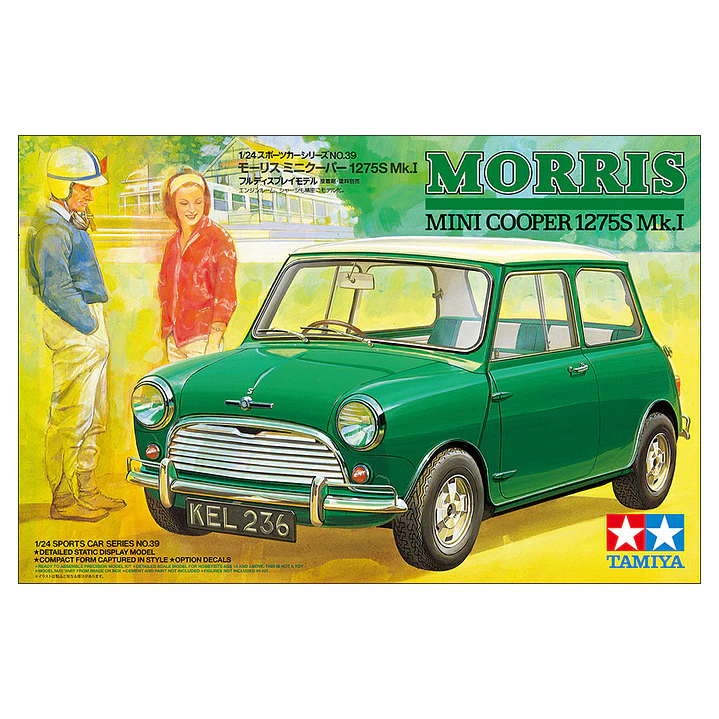Vehículo para Armar No Nuevo Mini Cooper 1275 1/24 1