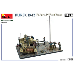 Para armar  KURSK 1943. Pz.Kpfw. IV Field Repair. BIG SET 1/35