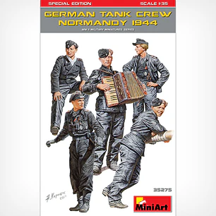 Para armar GERMAN TANK CREW (Normandy 1944) SPECIAL EDITION  1/35