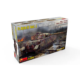 Para armar  Pz.Kpfw.IV Ausf. J Nibelungenwerk. MID PROD. SEP-NOV 1944 INTERIOR KIT    1/35