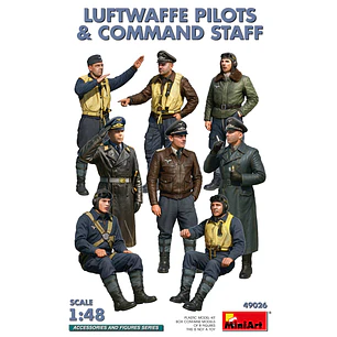 Para armar LUFTWAFFE PILOTS & СOMMAND STAFF   1/48