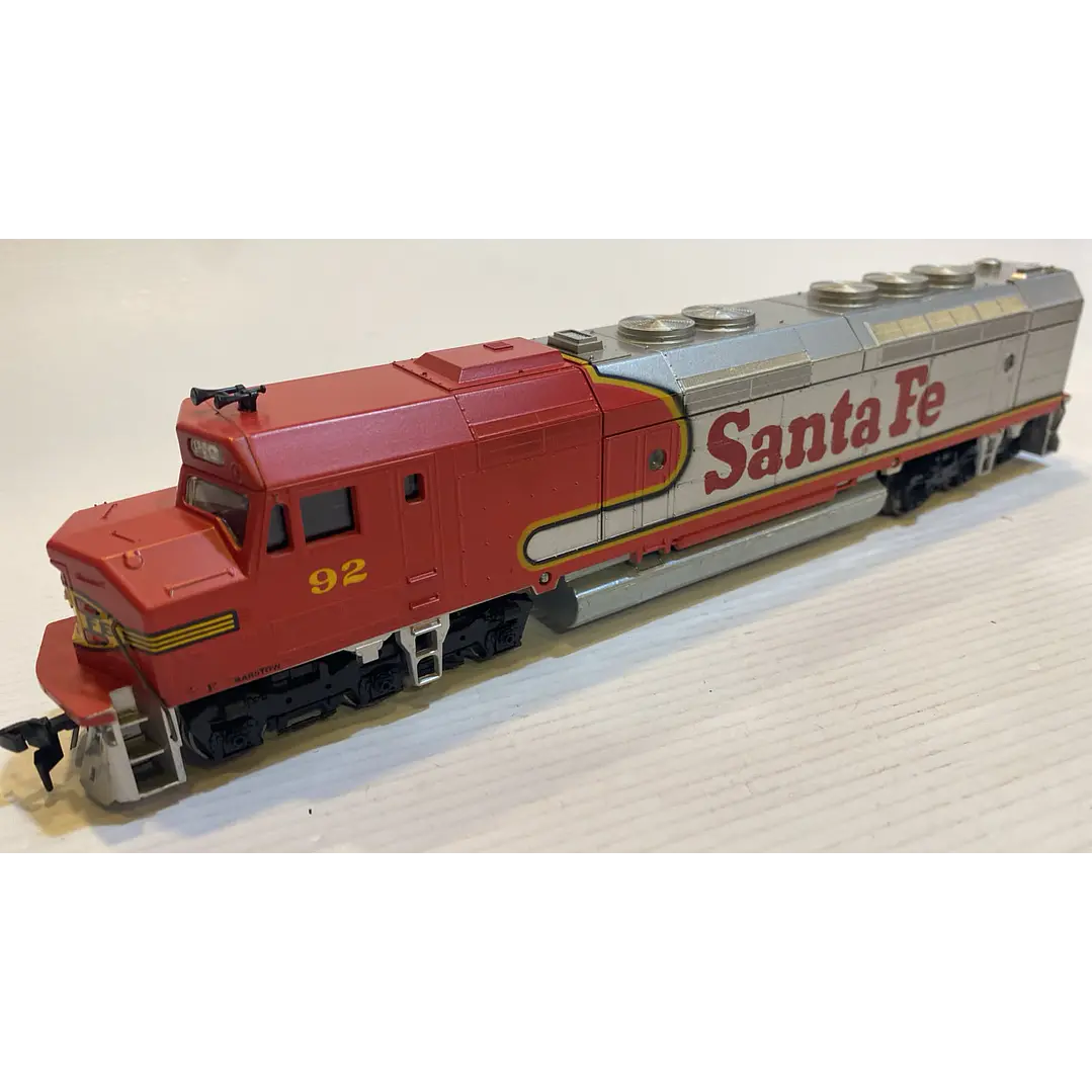 Tren Eléctrico No Nuevo Locomotora FP45 PWR Santa Fe 1/87 ho h0 1