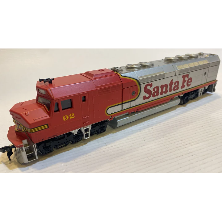 Tren Eléctrico No Nuevo Locomotora FP45 PWR Santa Fe 1/87 ho h0 1