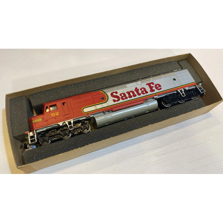 Tren Eléctrico No Nuevo Locomotora FP45 PWR Santa Fe 1/87 ho h0 4