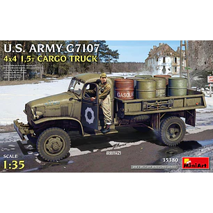Para armar  U.S. ARMY G7107 4X4 1,5t CARGO TRUCK  1/35