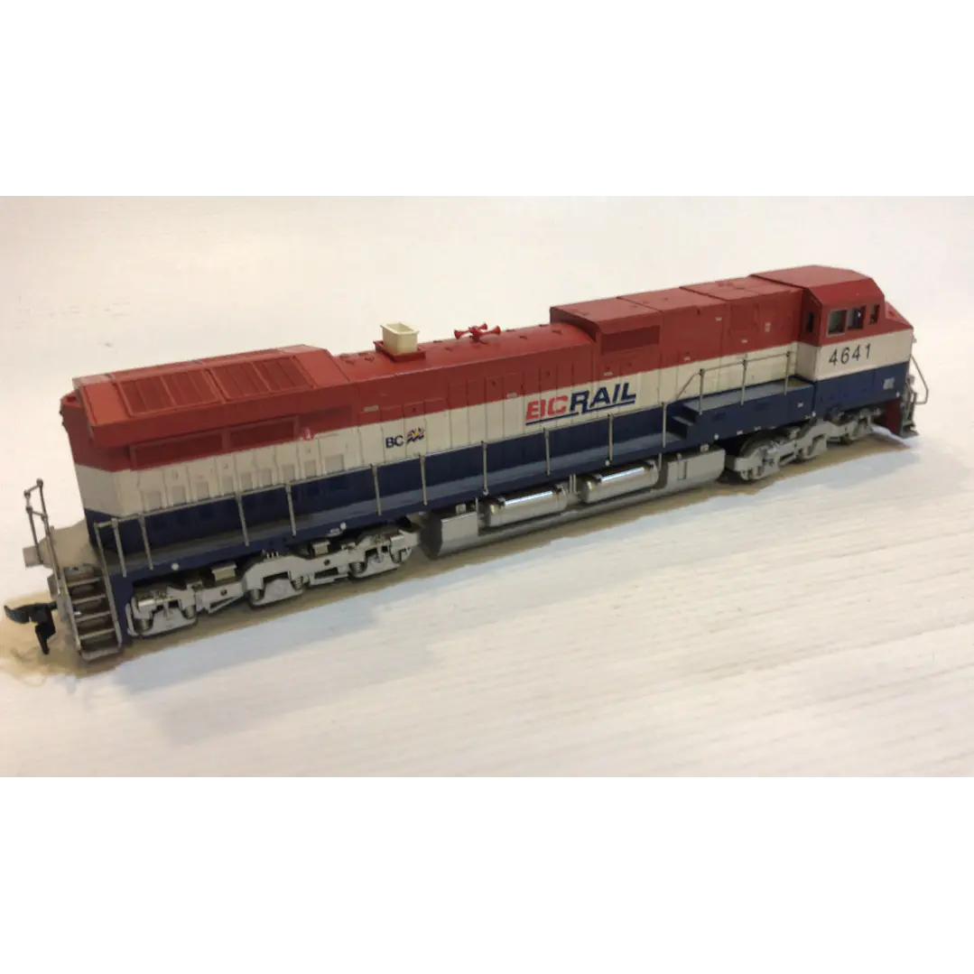 Tren Eléctrico No Nuevo Locomotora C44-9W BC Rail 1/87 ho h0 2