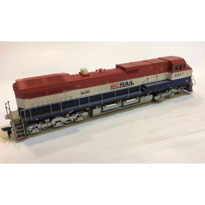 Tren Eléctrico No Nuevo Locomotora C44-9W BC Rail 1/87 ho h0 2